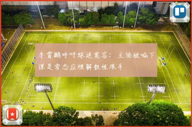 李霄鹏呼吁球迷宽容：主场被喊下课是常态应理解教练艰辛