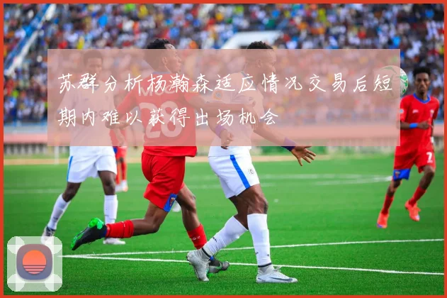 苏群分析杨瀚森适应情况交易后短期内难以获得出场机会